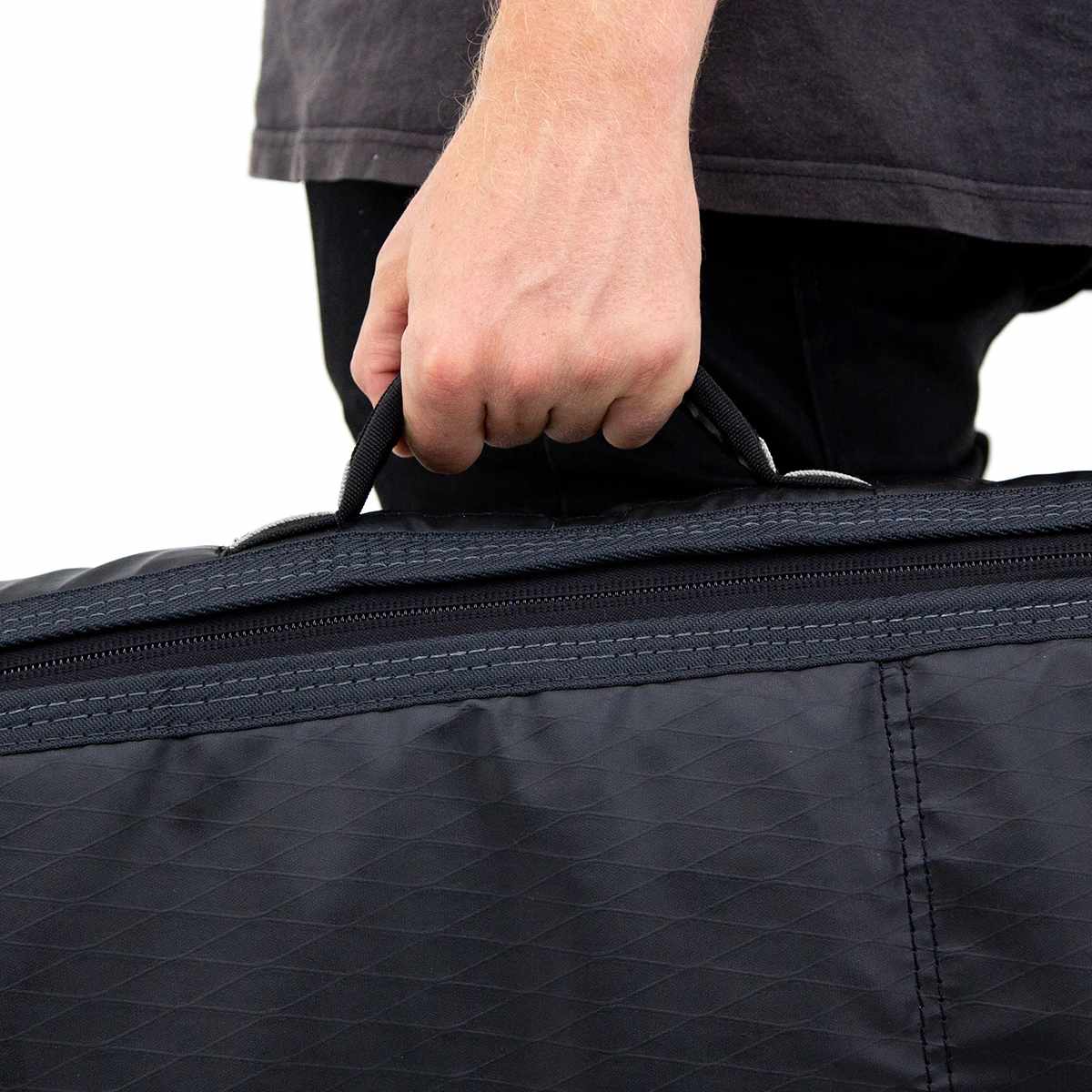 FCS board bag - Longboard Travel 1 Black Grey