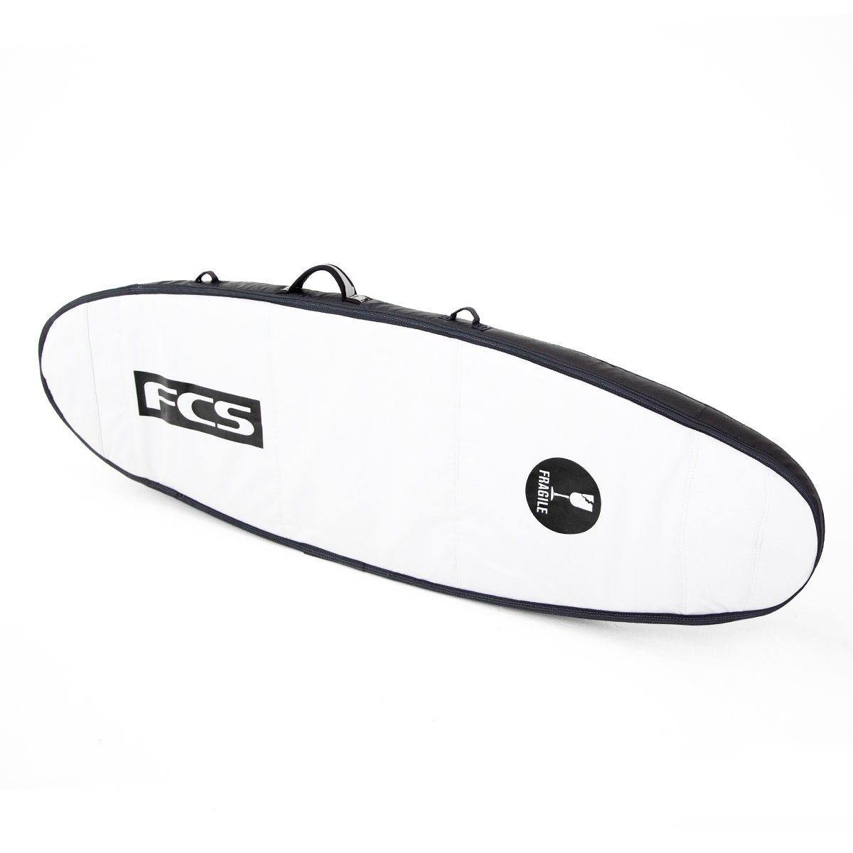 FCS board bag - Travel 2 Hybrid/Funboard bag Black-Grey