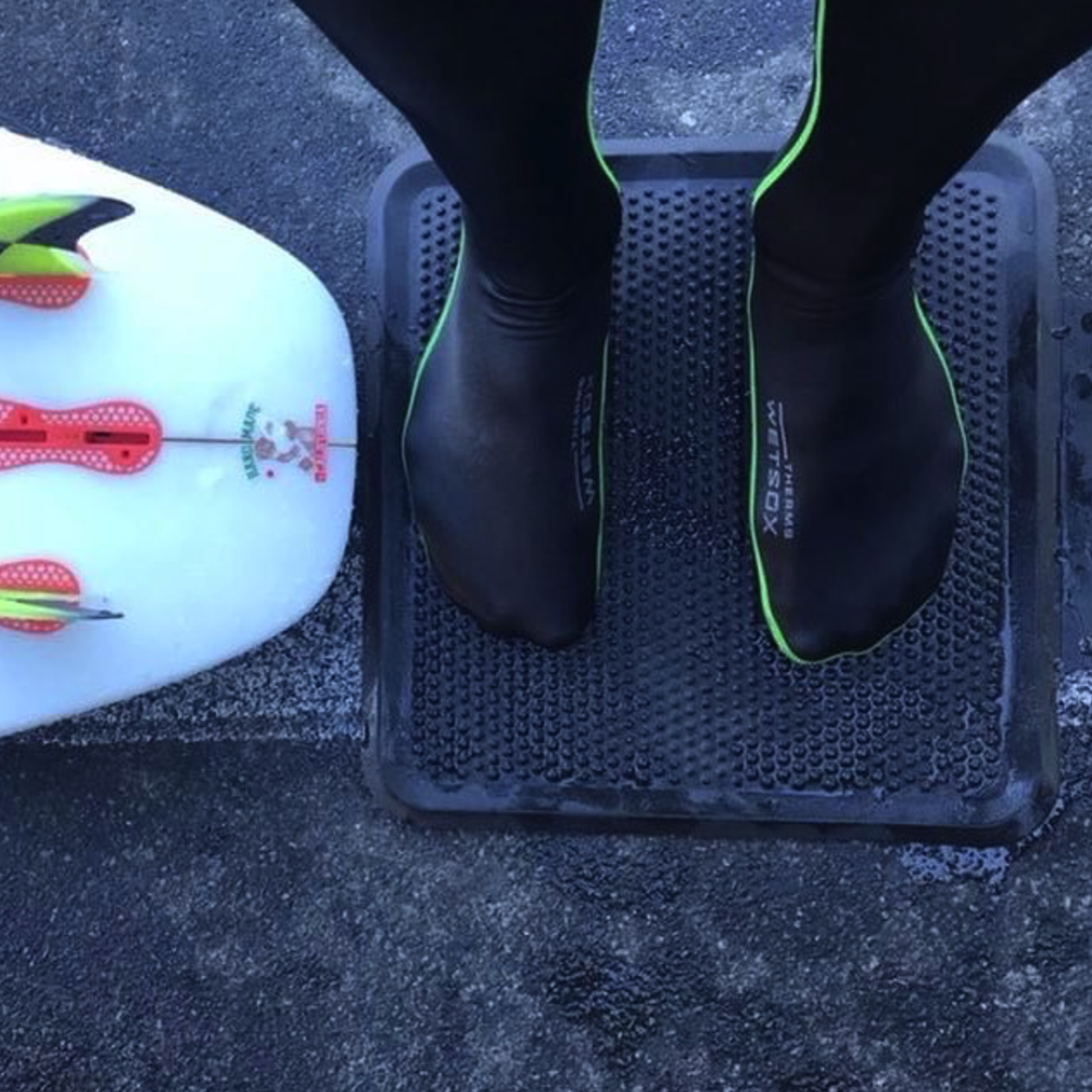 1.5 mm Socks WORN Frictionless Thermals surf sock