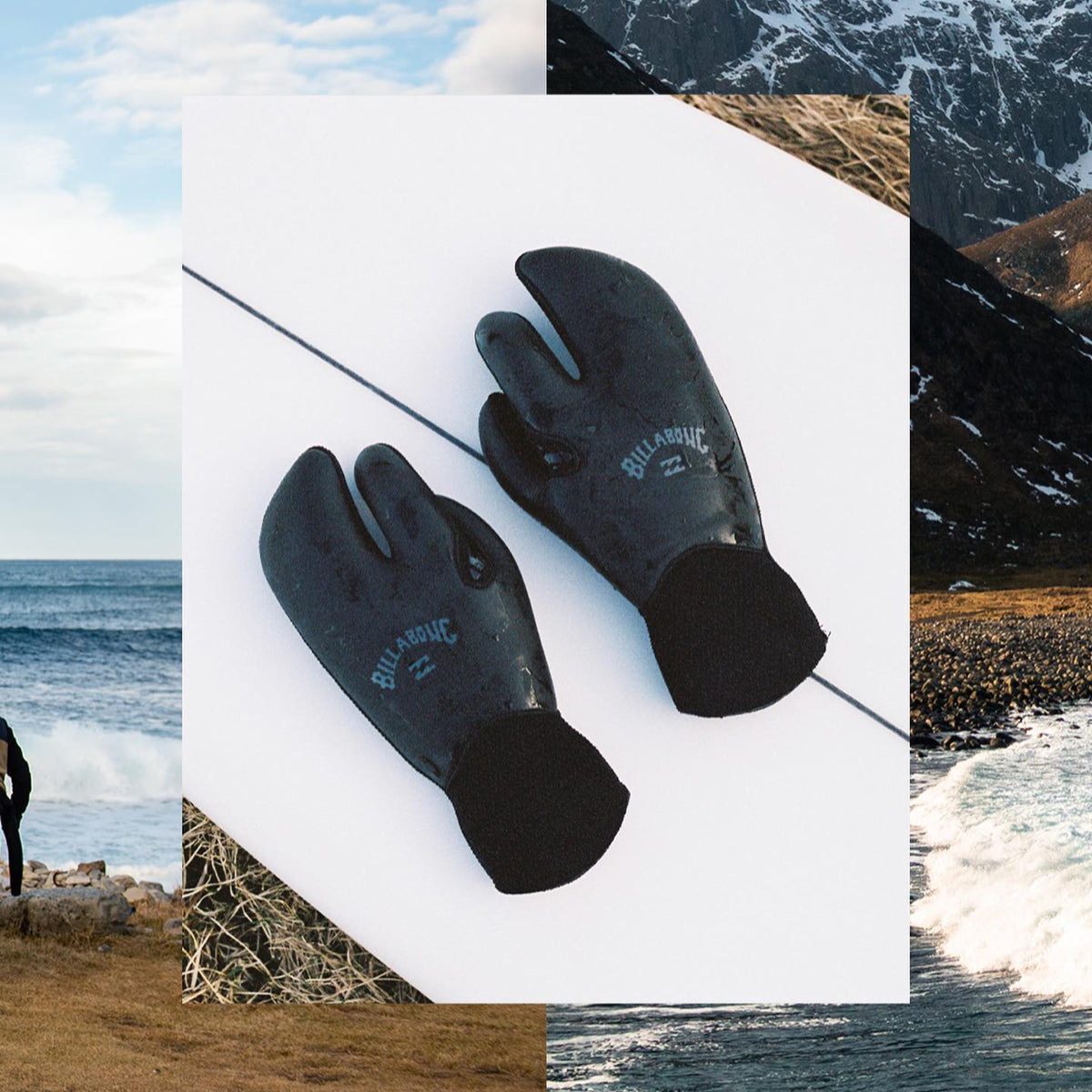 Gloves 7mm Billabong Furnace 3-finger Claw / Lobster