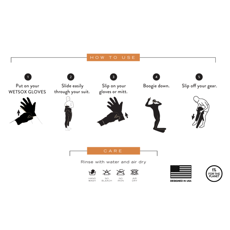 Wetsox WORN/WETSOX – Frictionless Gloves