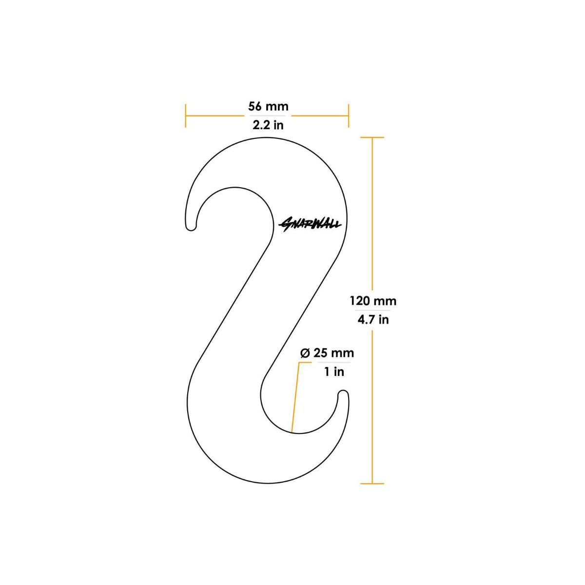 
                  
                    Board racks/hooks - SHEPPS/GNARWALL - S-Hook
                  
                