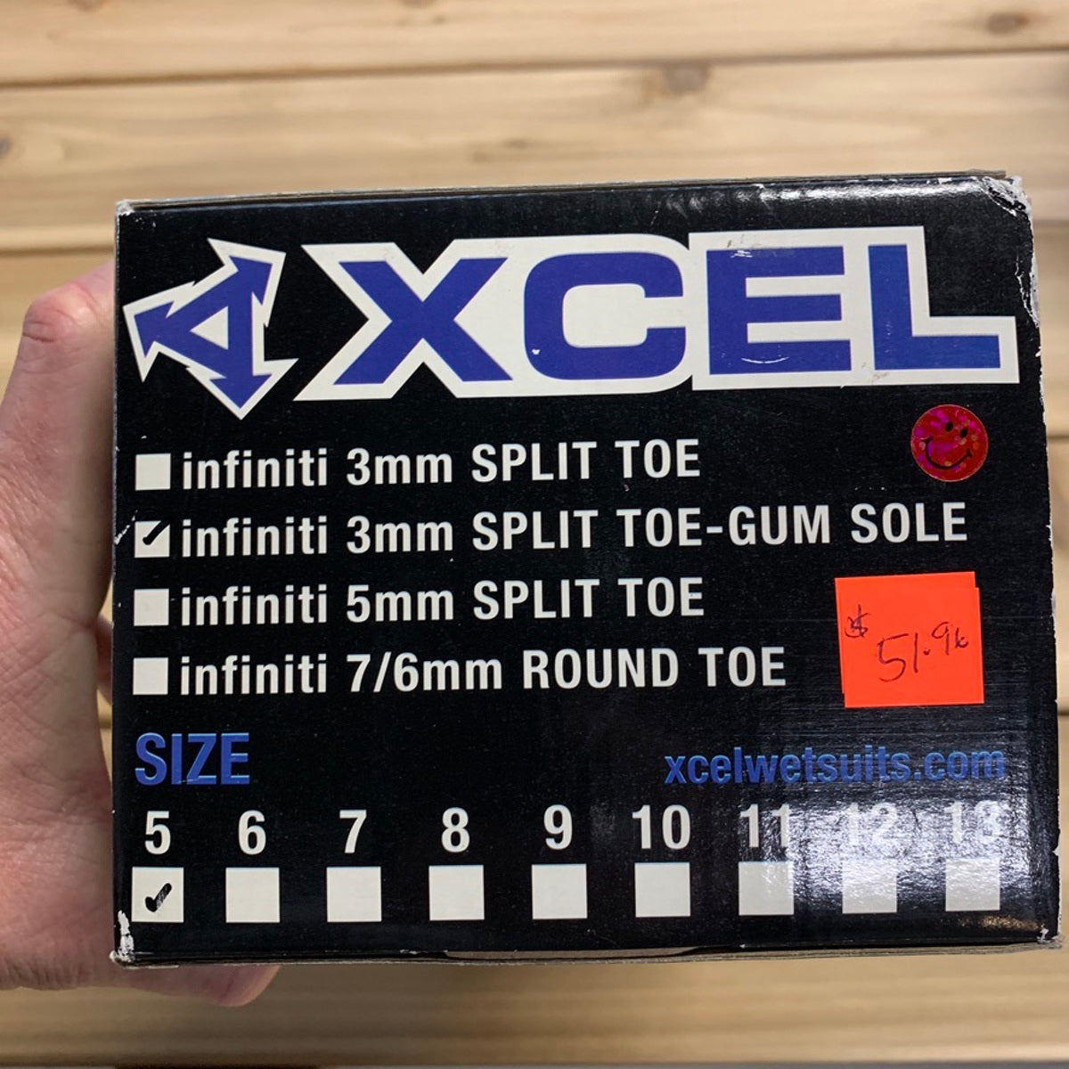 
                  
                    Booties 3mm XCEL Infiniti Split Toe - Gum Sole 🔥 DEAL
                  
                