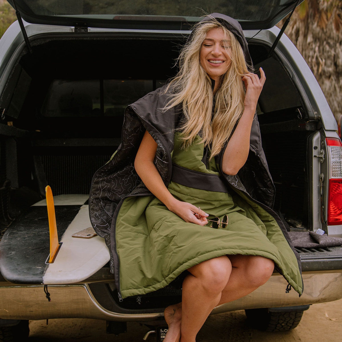 Changing towel - LEUS PONCHO - Apex Eco Poncho - Yosemite