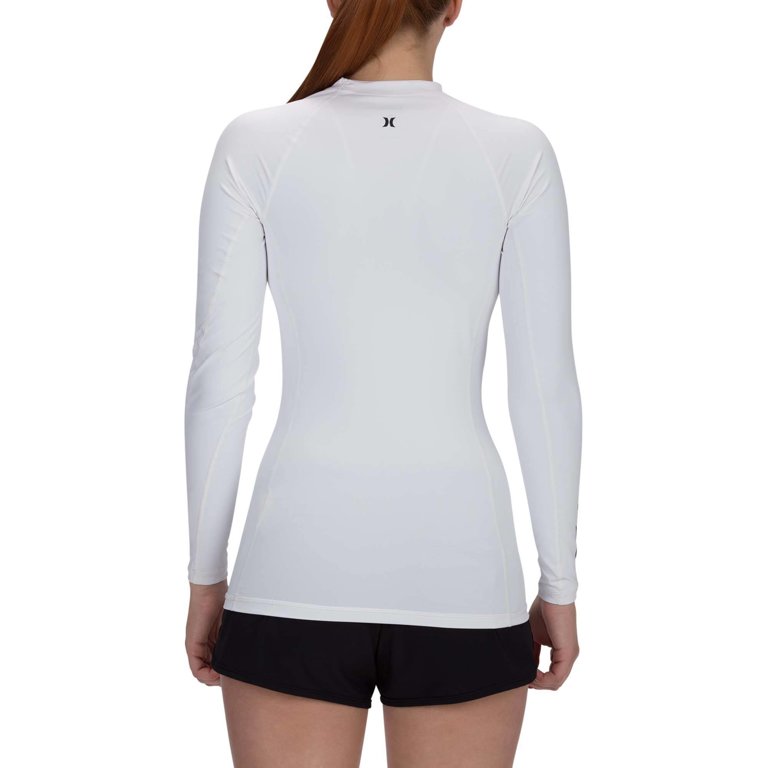 Hurley - OAO Rashguard L/S - White/Black