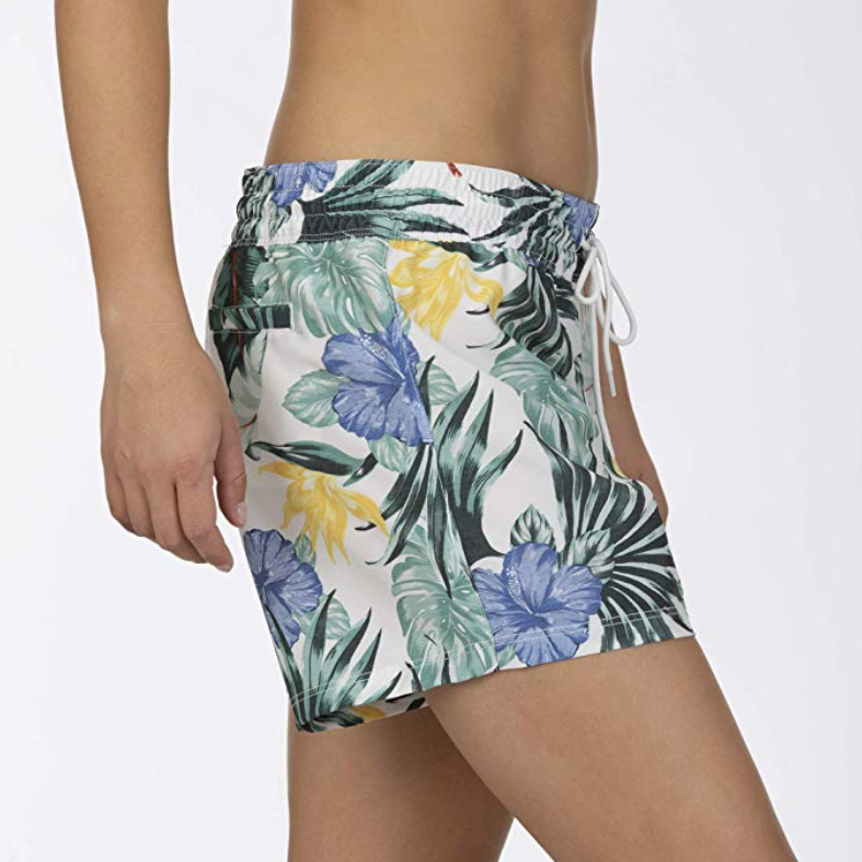 Hurley Women's Supersuede Lanai Volley 5" - Sail (133) - Longer length