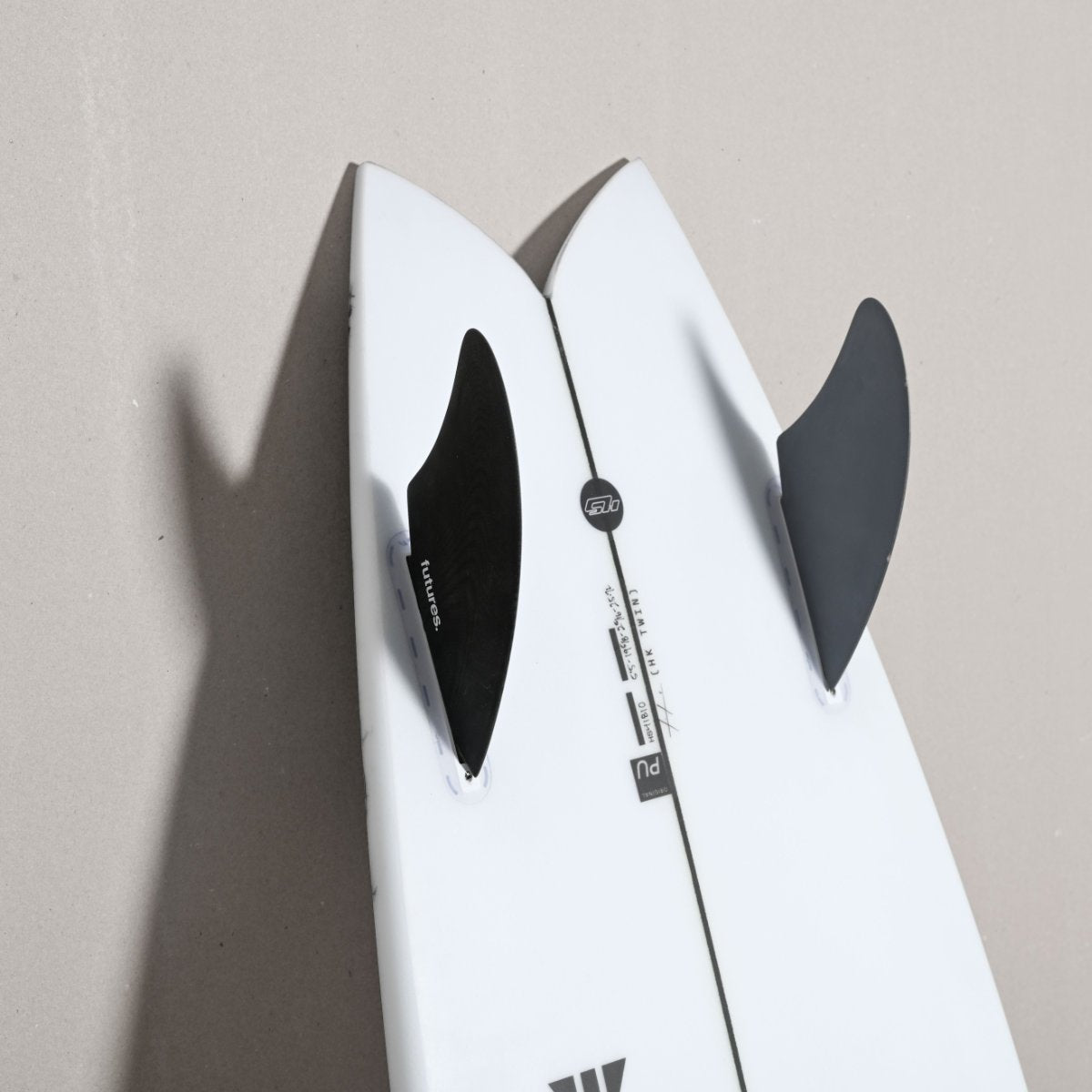 Haydenshapes Hypto Krypto Twin 6'4" PU - Futures Twin Fin