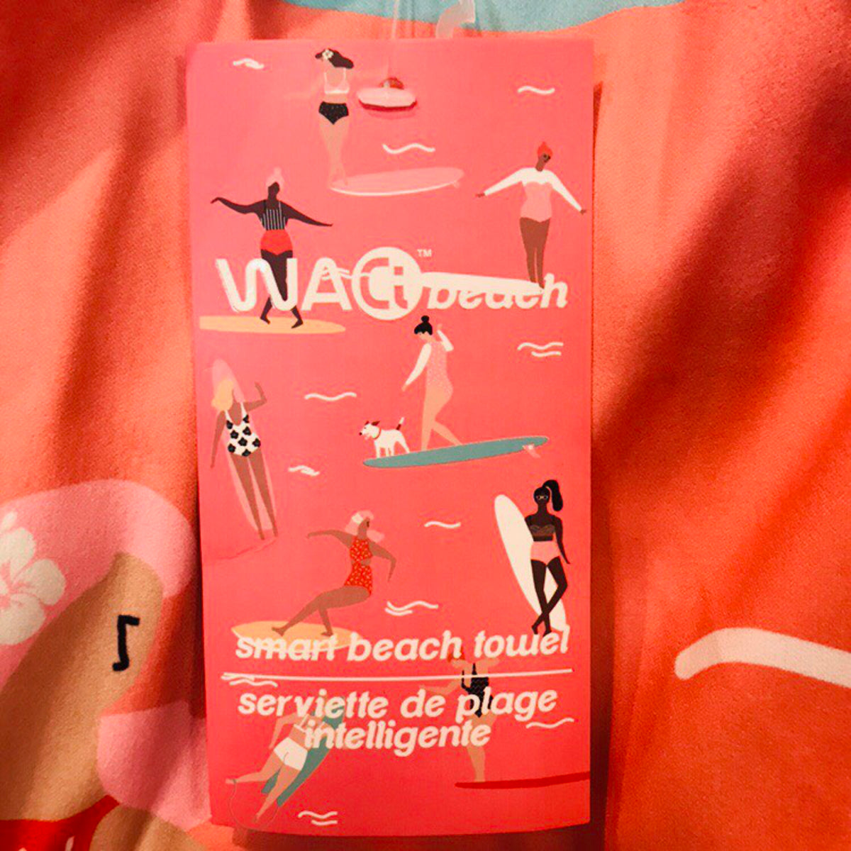 WaCi Beach Towel -  Lady Surf
