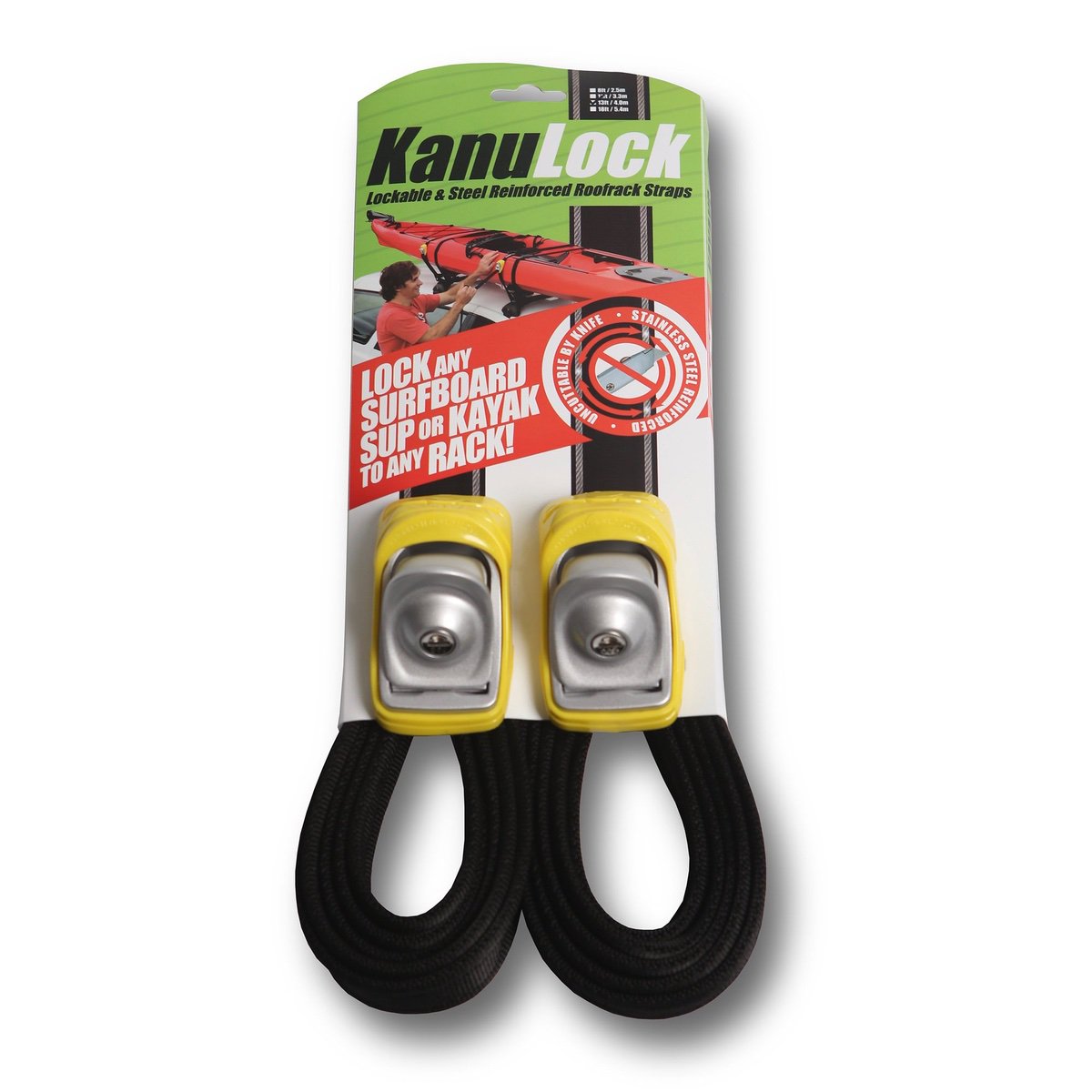 Tie Downs / Straps - Kanulock, Locking Straps