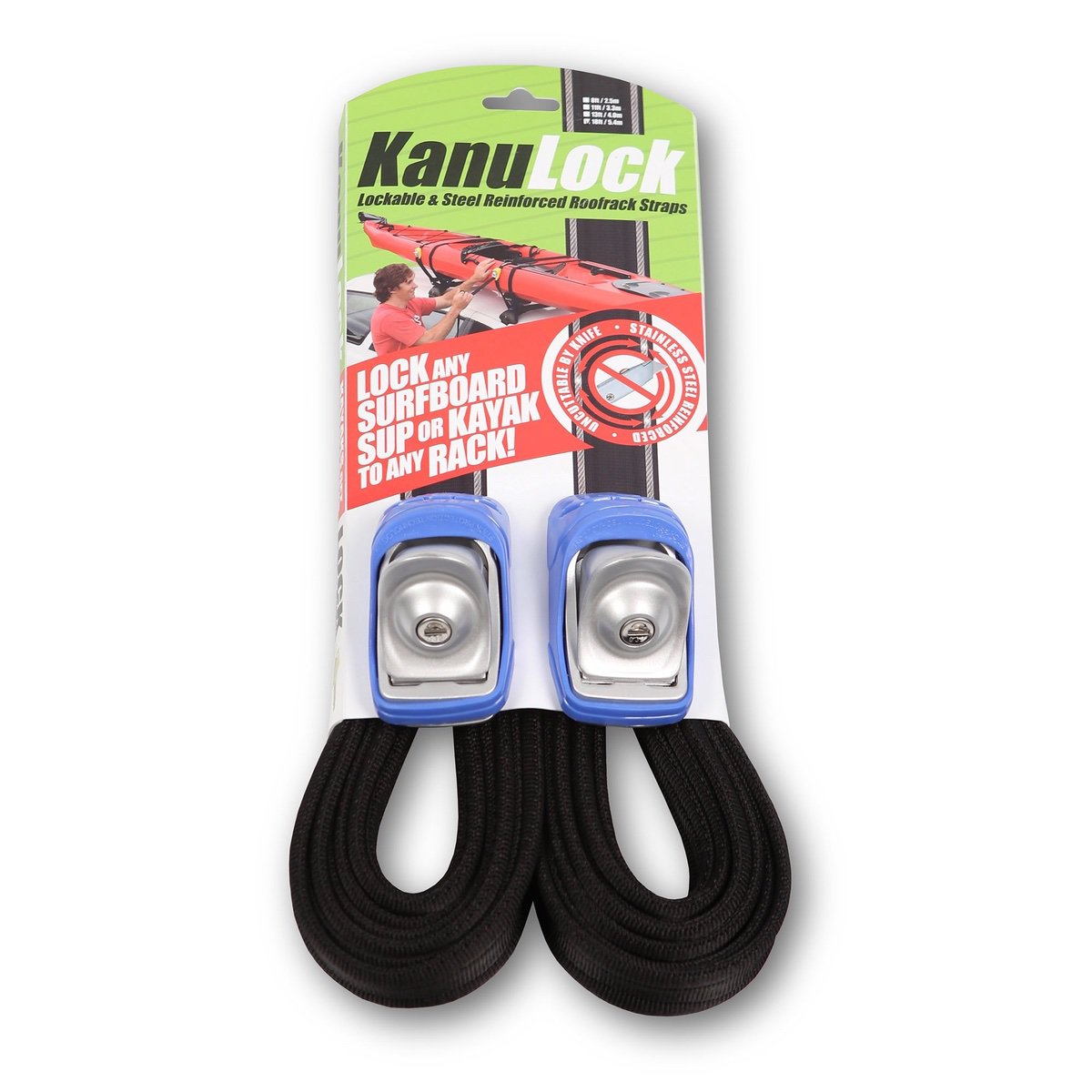 Tie Downs / Straps - Kanulock, Locking Straps