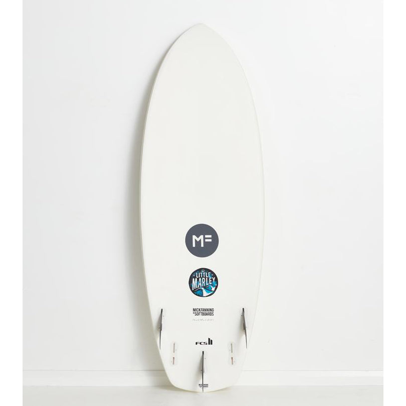 MF Mick Fanning Little Marley 5'6 White - FCS2
