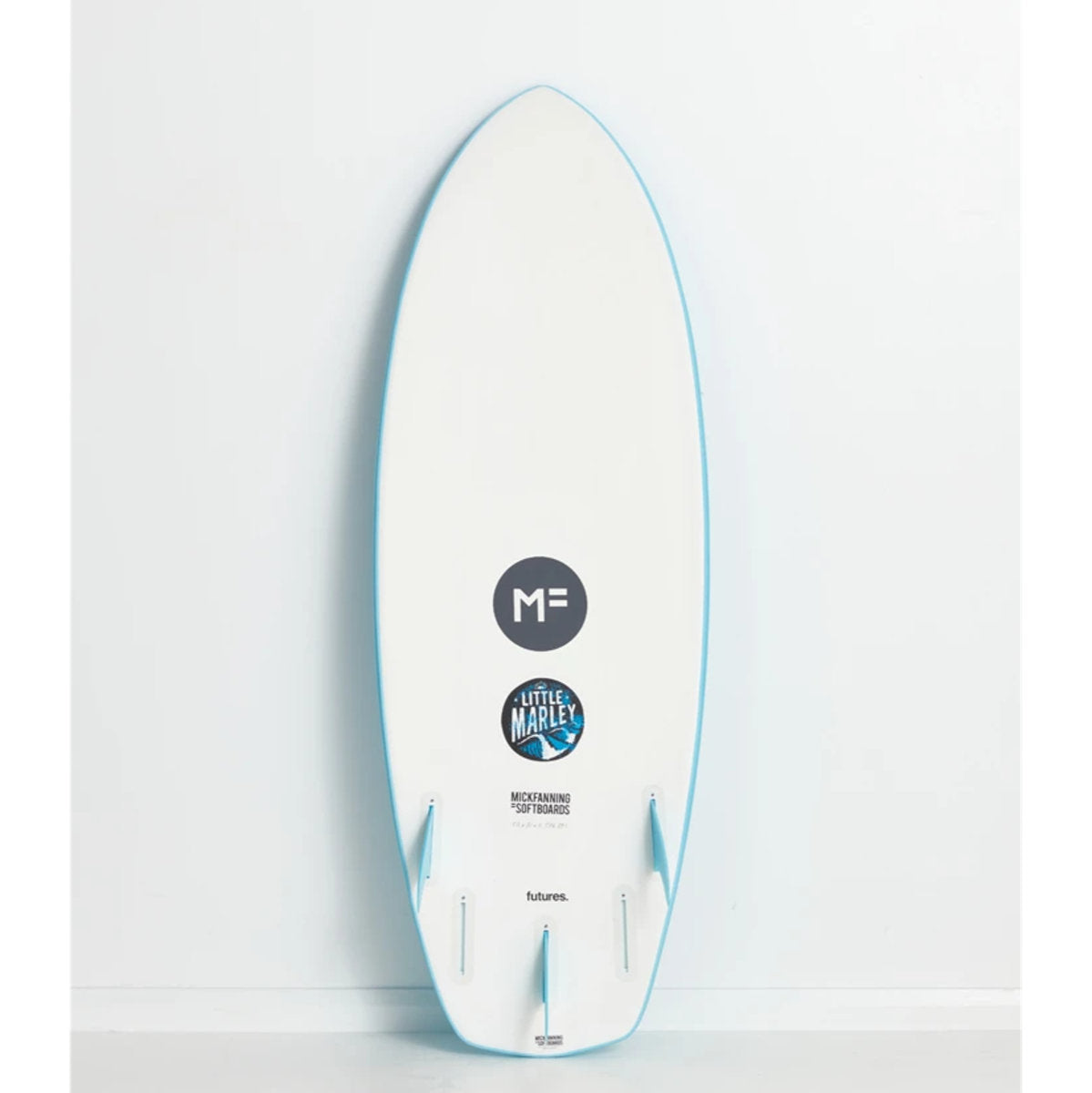 MF Mick Fanning Little Marley 5'8 Aqua - Future Fins
