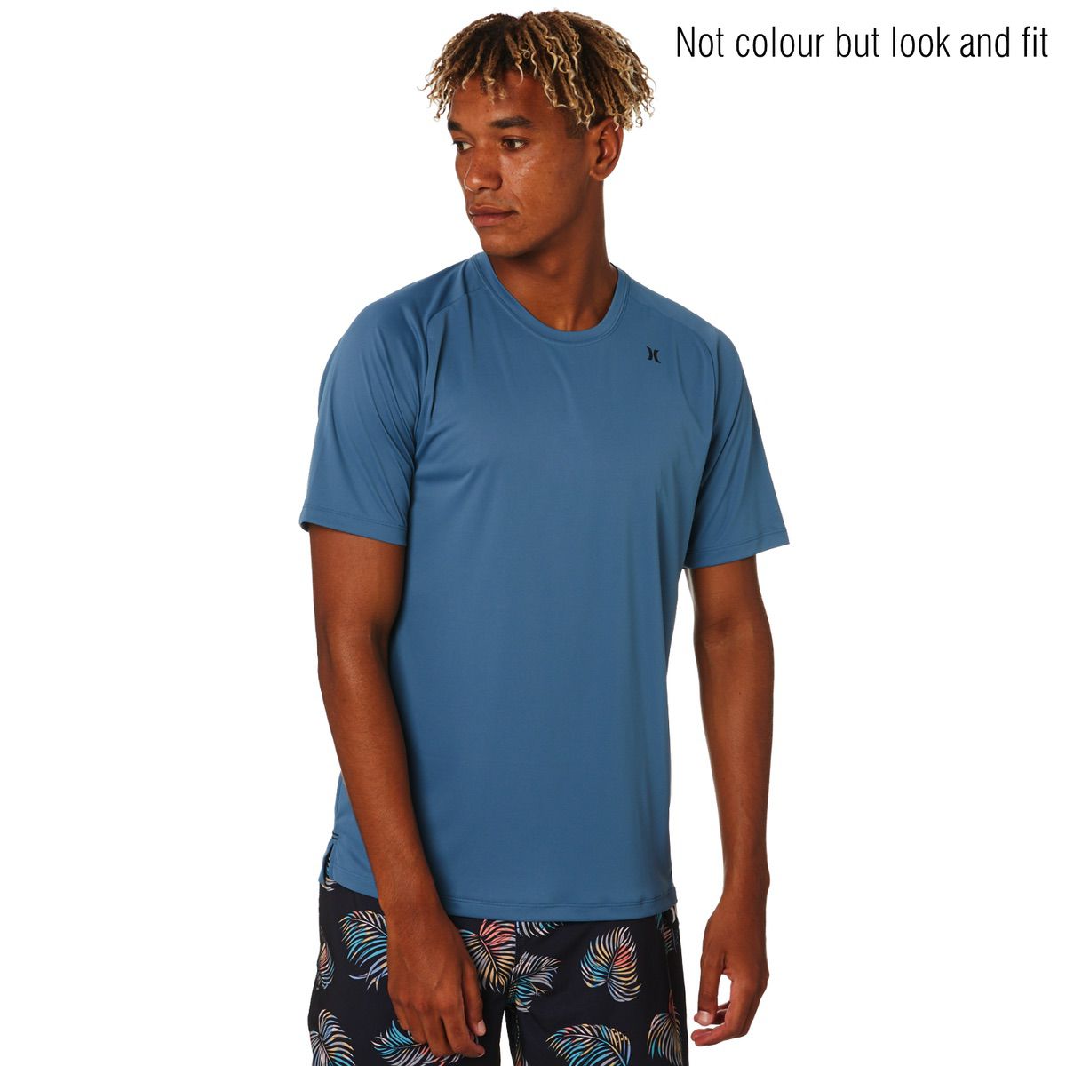Men's Rashies Hurley Q/D S/S Rashie - Iron Grey