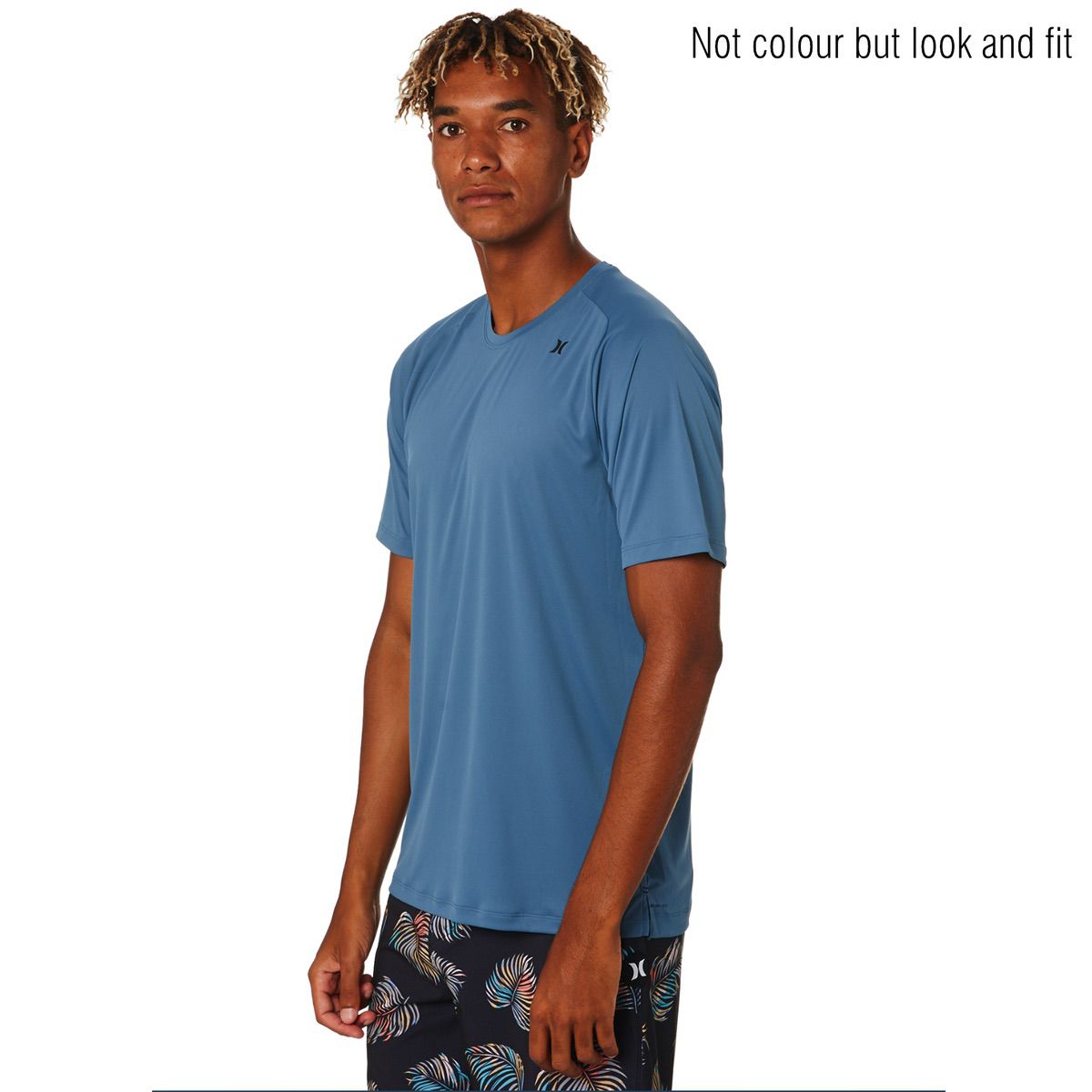 Men's Rashies Hurley Q/D S/S Rashie - Iron Grey