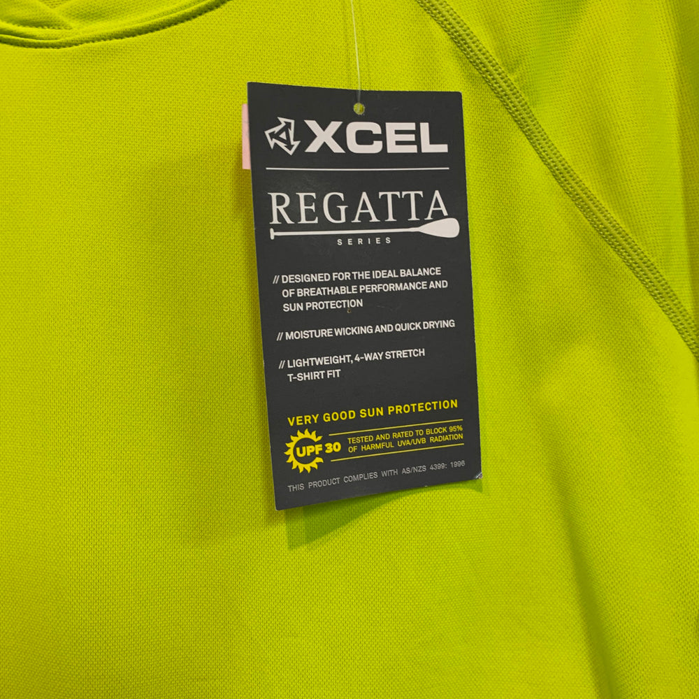 
                  
                    Womens Rashie XCEL Regatta Series T-shirt style L/S Fit Lime Green
                  
                