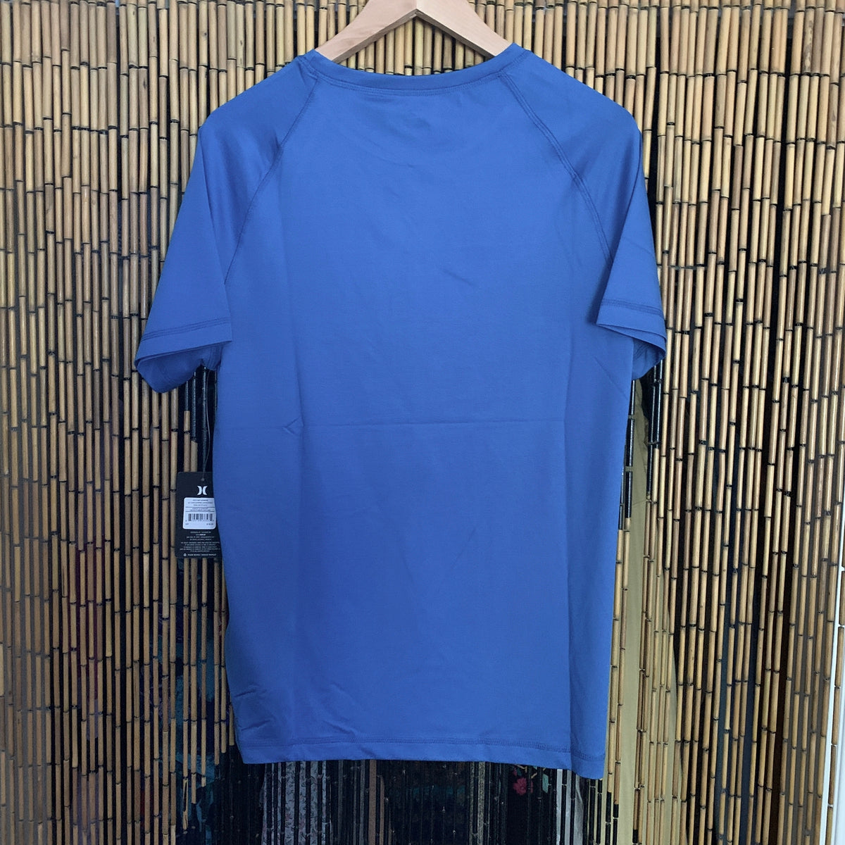 Mens Rashies Hurley Short Sleeve SUNSHIRT - Blue/Star Sapphire Traditional