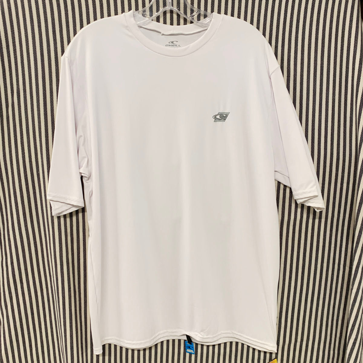 Mens Rashies O'Neill Skins S/S Rash Tee - White
