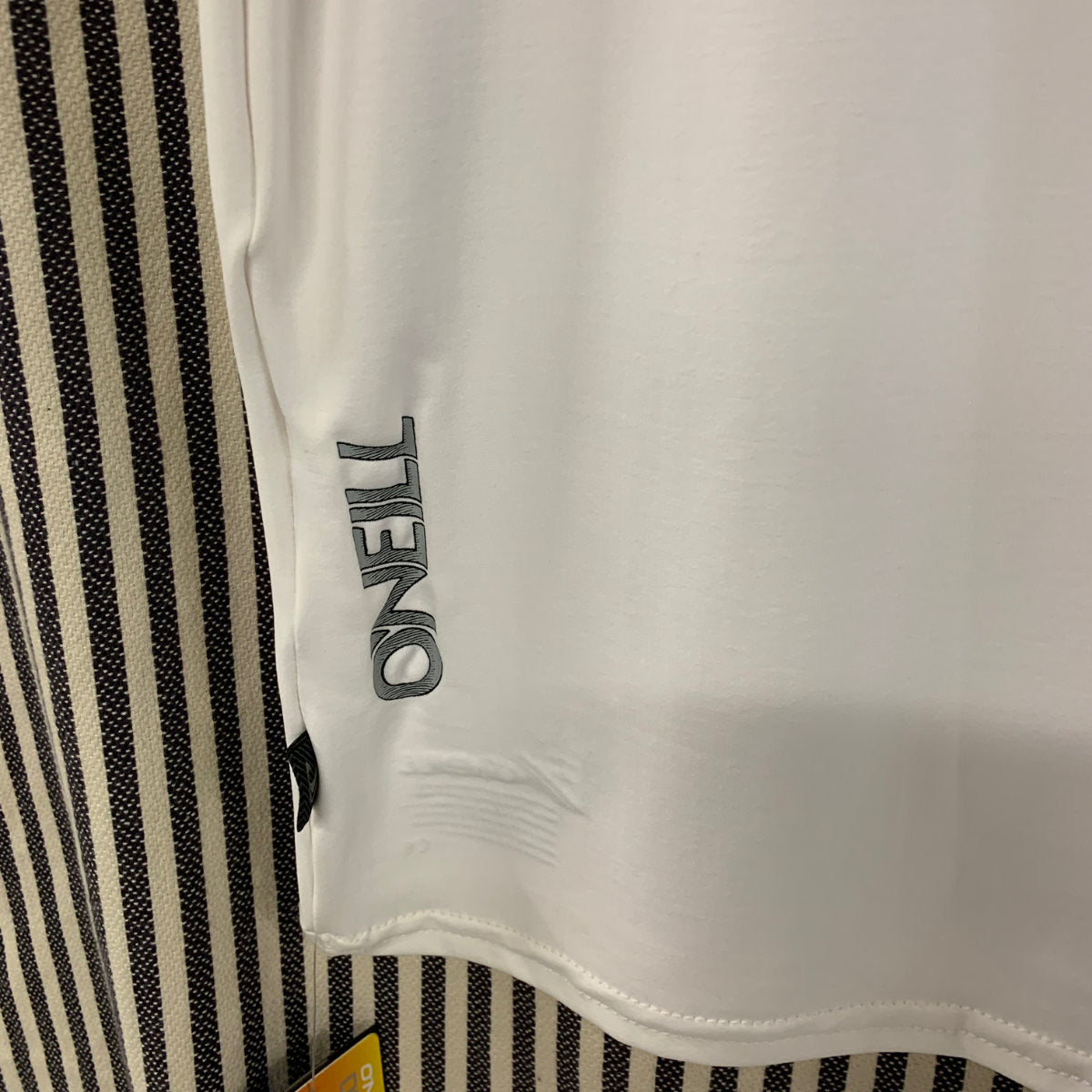 Mens Rashies O'Neill Skins S/S Rash Tee - White