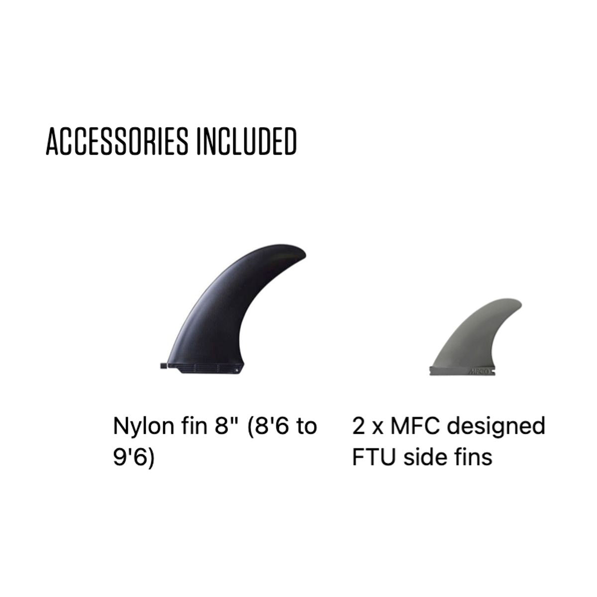 NSP Elements HDT Long 9'0 White FTU