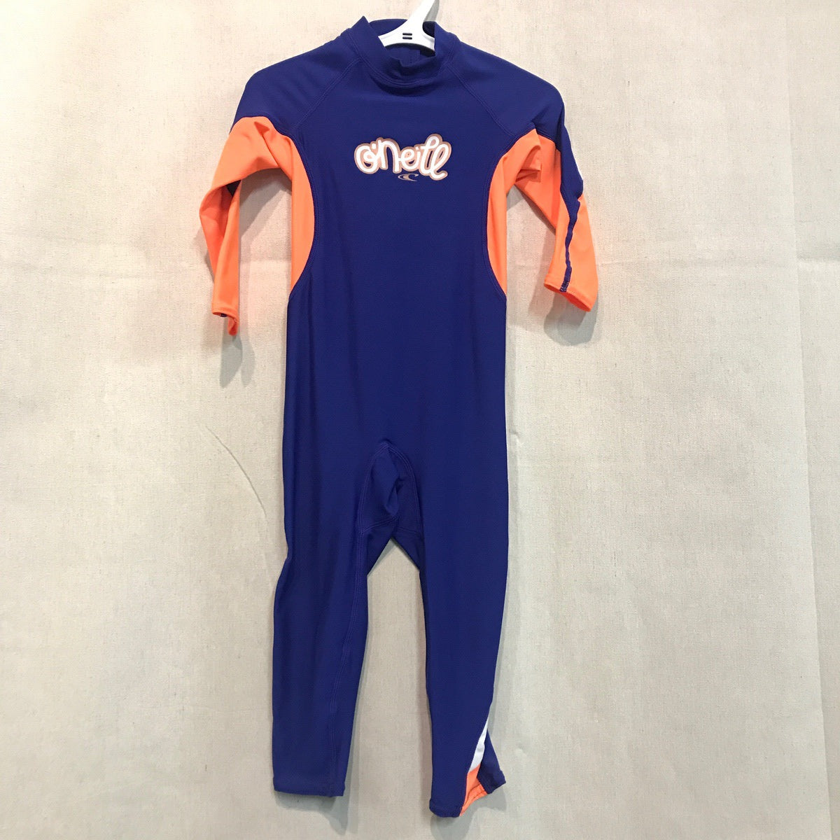 Toddler Girls Rashies O'Neill O’Zone Full 4307G - AI4-Cobalt/Papaya/Wh