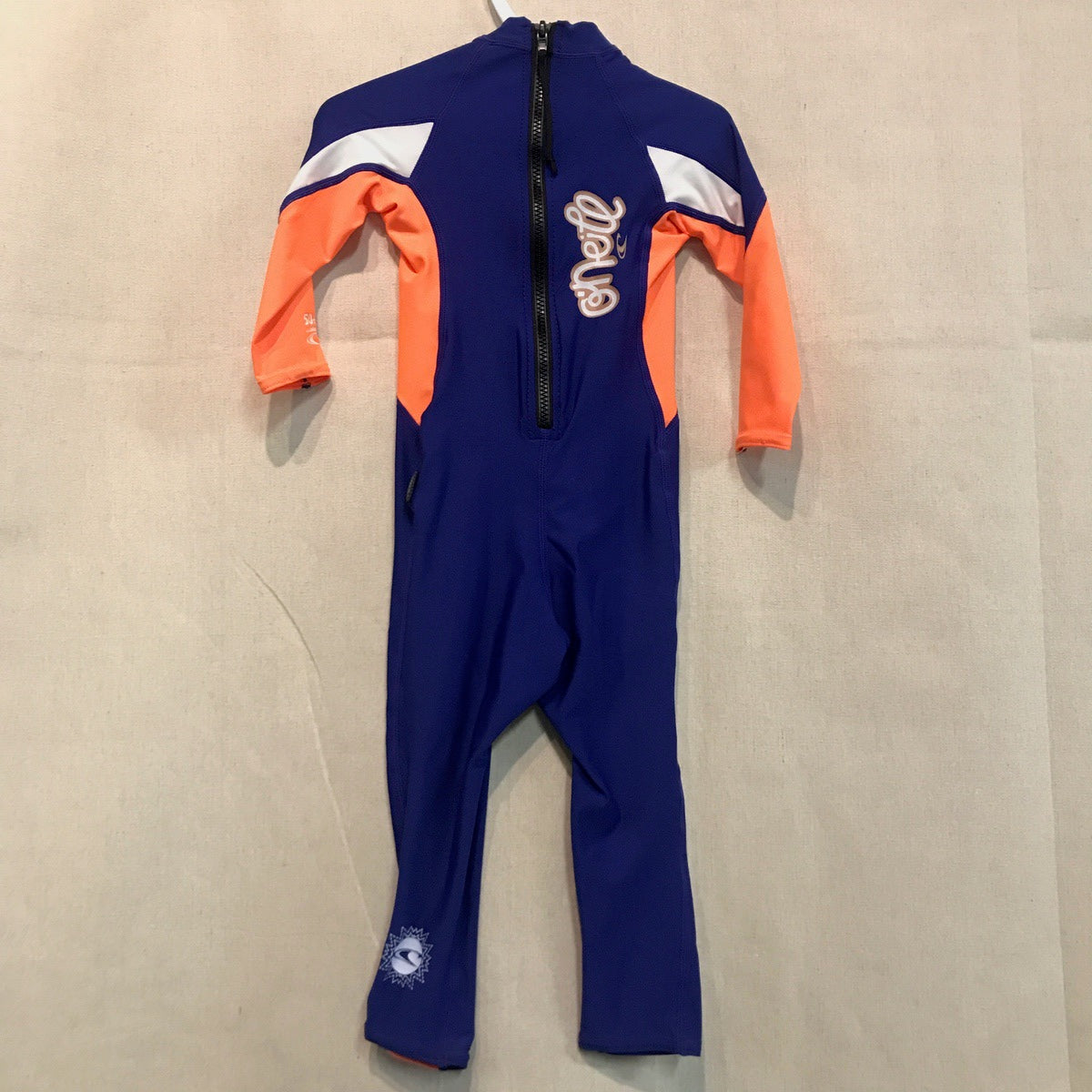 Toddler Girls Rashies O'Neill O’Zone Full 4307G - AI4-Cobalt/Papaya/Wh