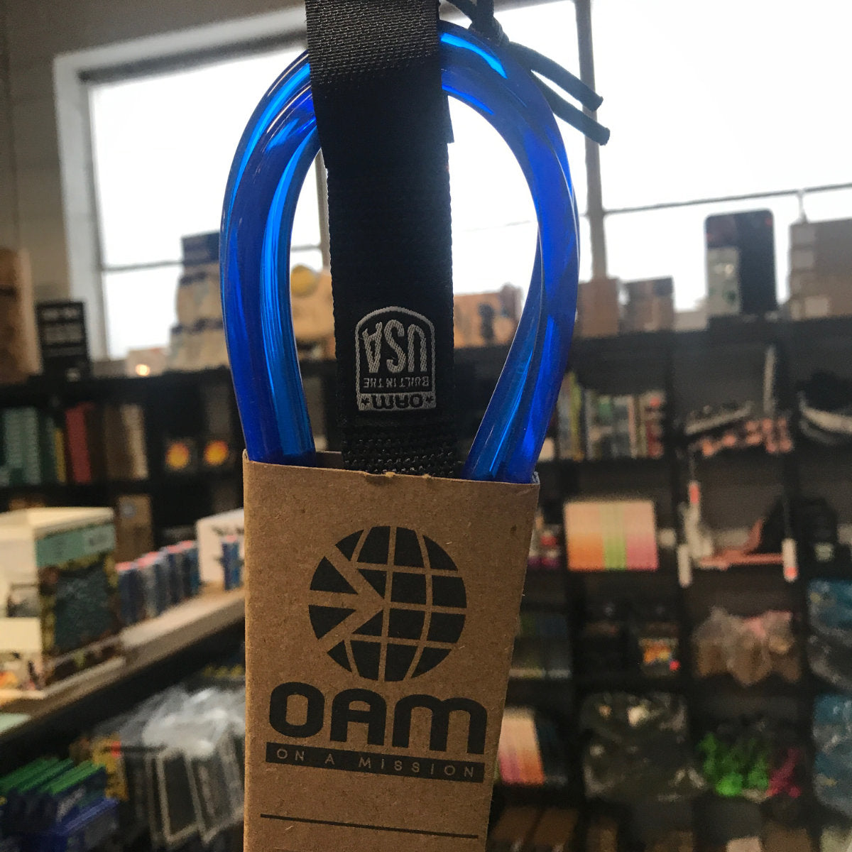 Leash - On A Mission 9' Regular Leash Blue