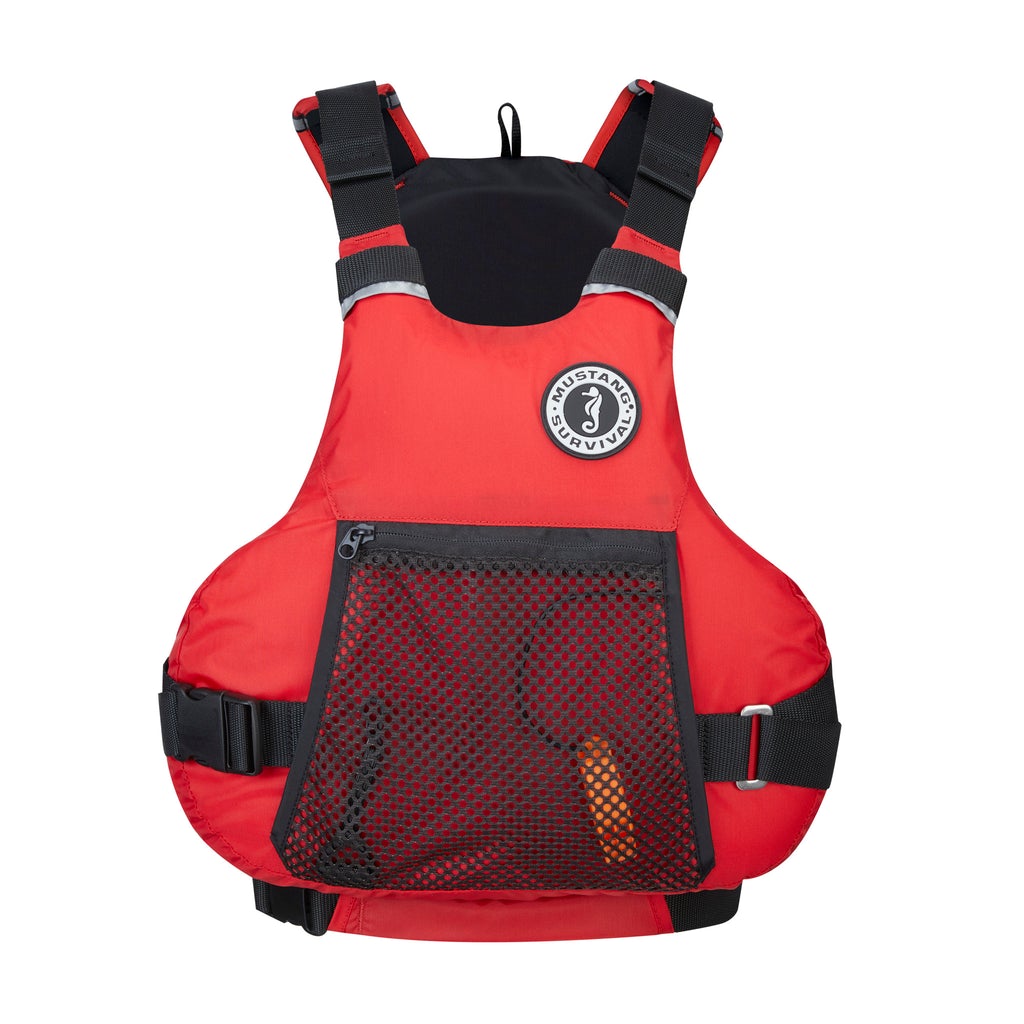 PFD - Mustang Vibe Harmonized Foam Pull Over - Red