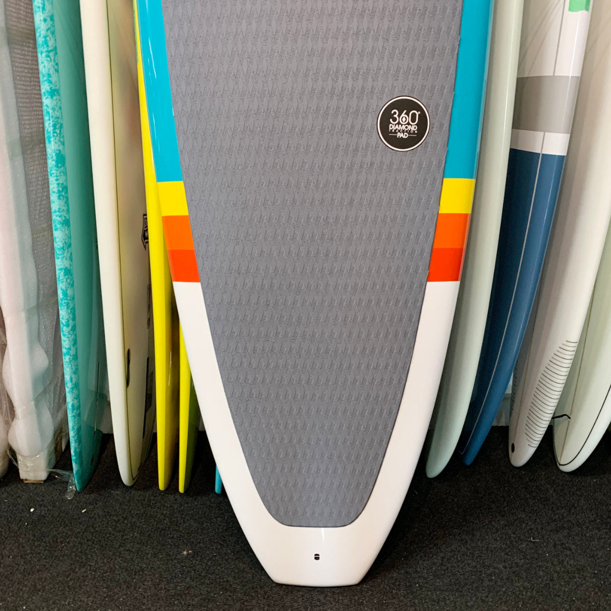 POP rigid 10'6" Classico Turquoise/Yellow