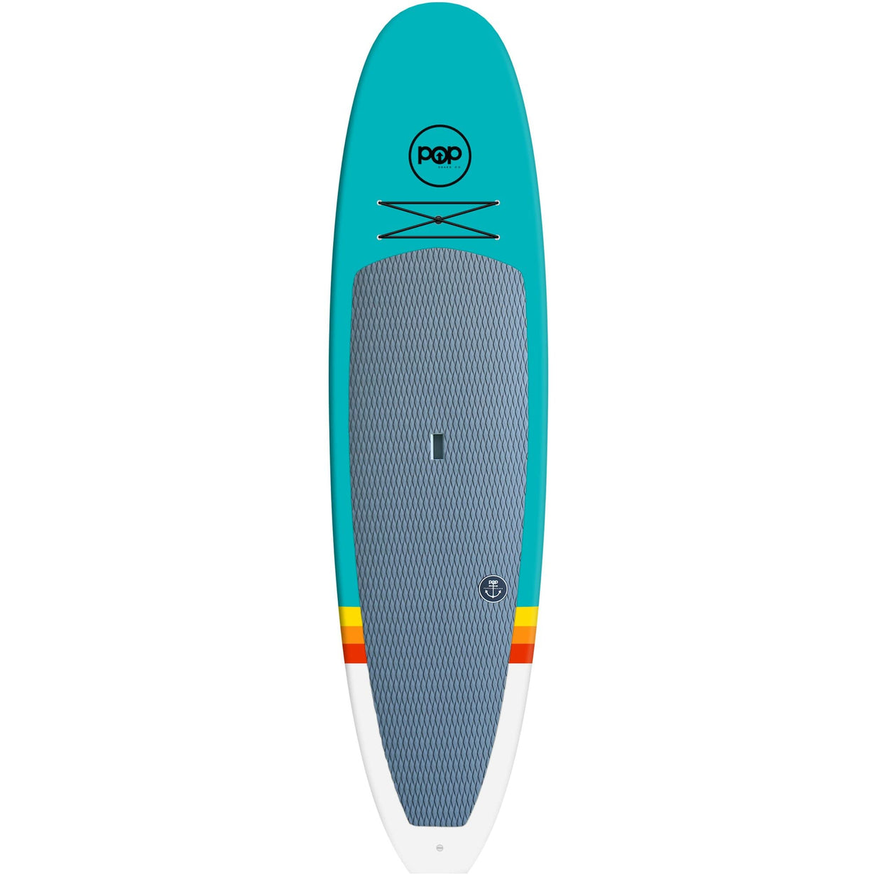 POP rigid 10'6" Classico Turquoise/Yellow
