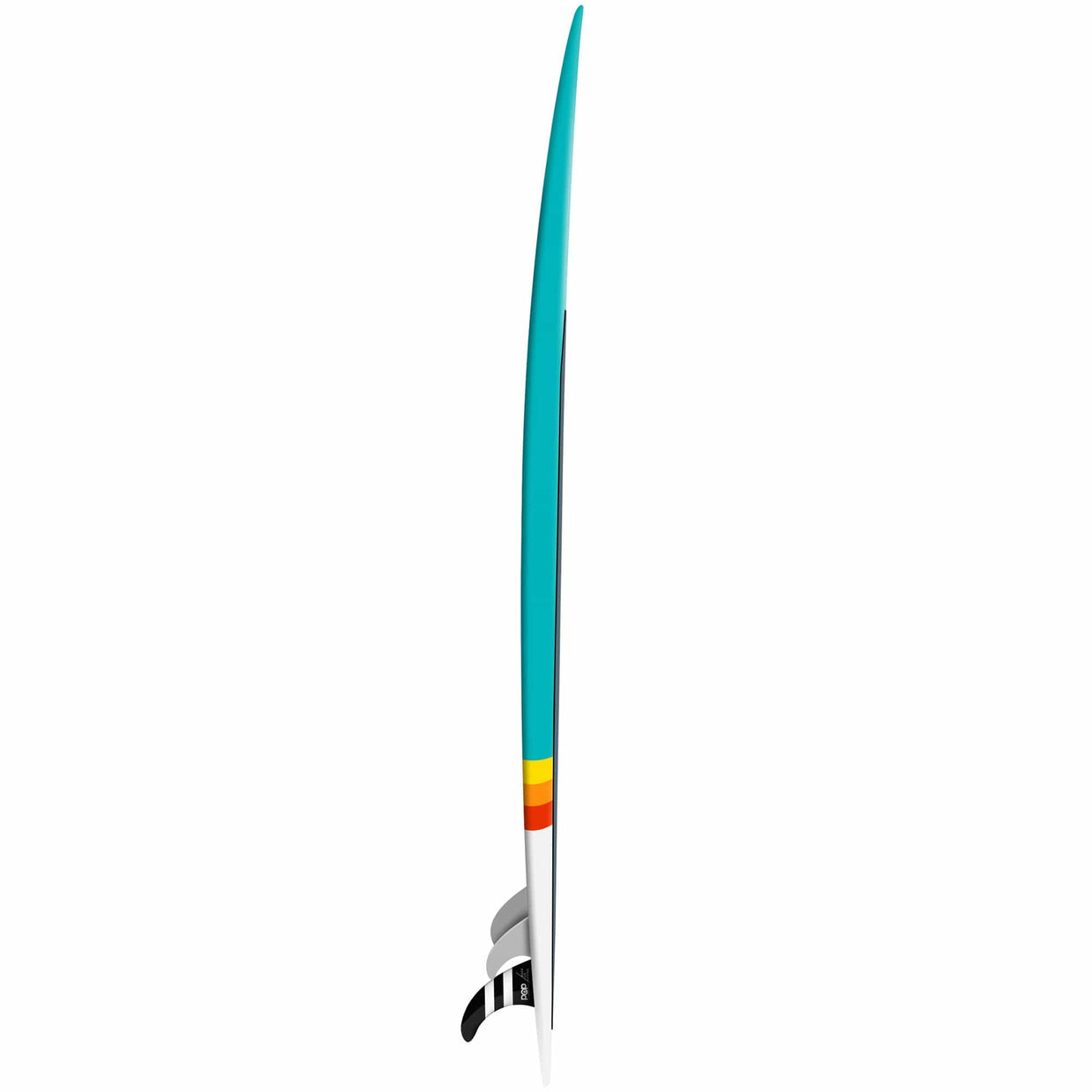 POP rigid 10'6" Classico Turquoise/Yellow