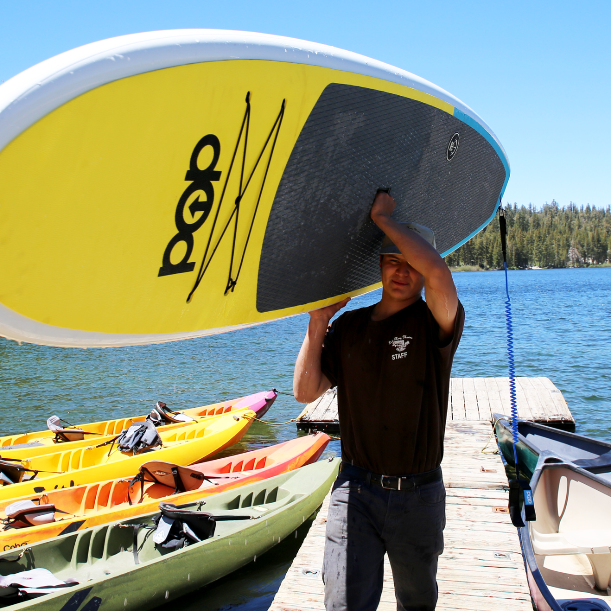 POP rigid 11'6" Amigo Allround Yellow/Blue