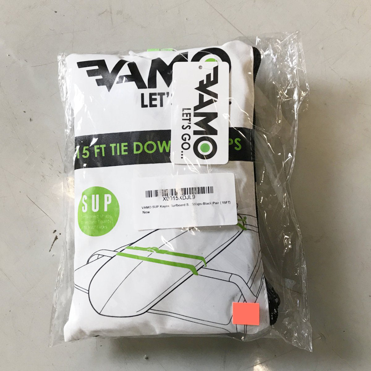 Tie Downs / Straps - Vamo 15' Premium Tie Down Straps