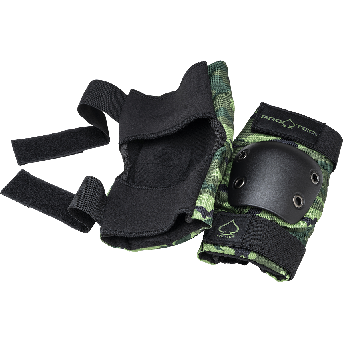 Protective Gear (Skate) - Pro-tec Jr. Street Gear 3-Pack - Open Back - Camo