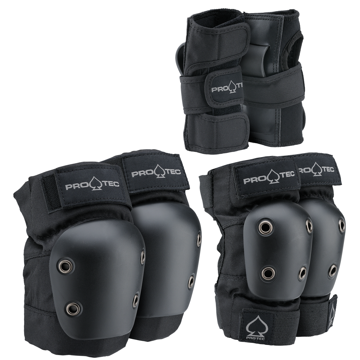 Protective Gear (Skate) - Protec Junior Pad Set: 3-pack