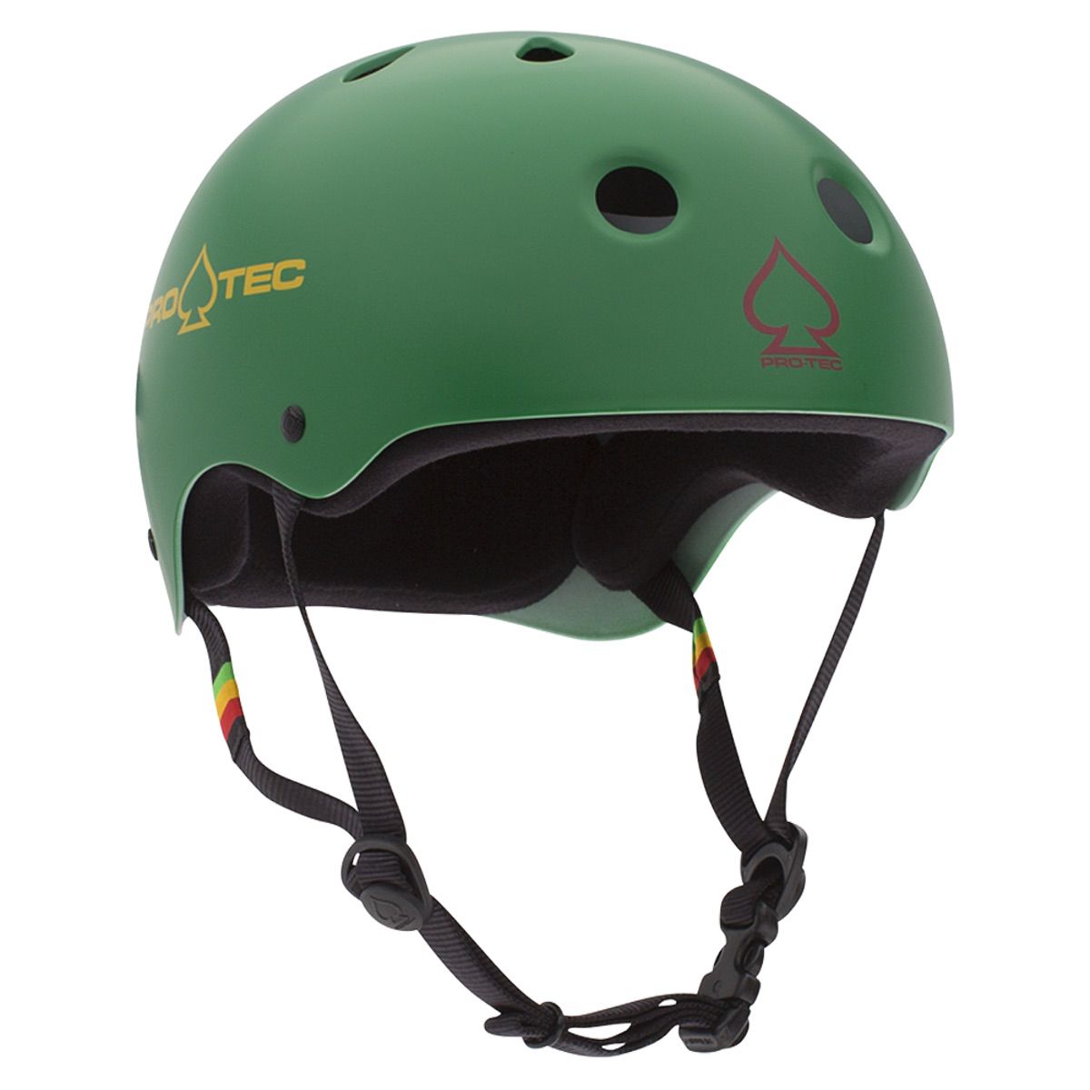 
                  
                    Protective Gear (Skate) - Pro-tec Helmet - Classic Skate - Matte Rasta Green
                  
                