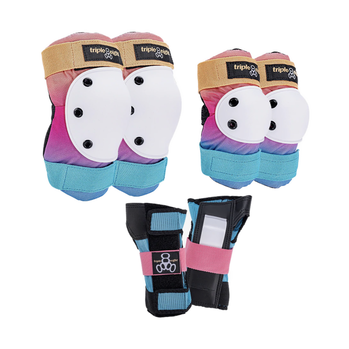 Protective Gear (Skate) - T8 - Saver High Impact 3 pack - Sunset