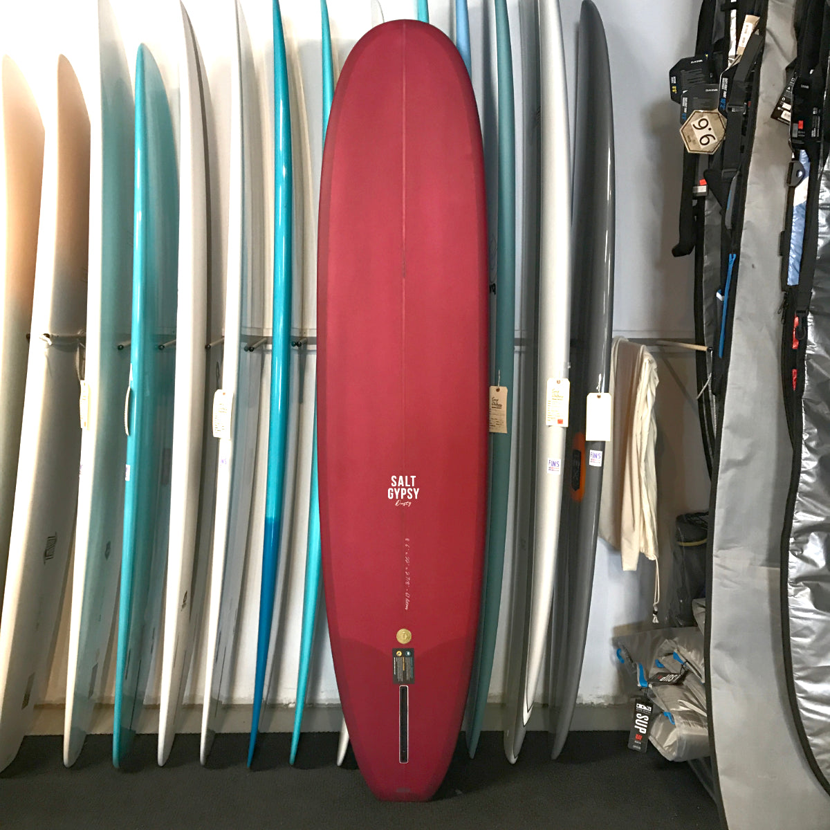 Salt Gypsy Dusty Retro 8'6 Longboard Merlot Tint