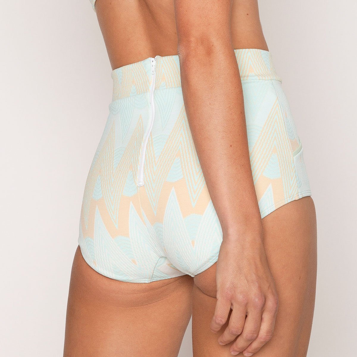 Seea - Alma Georgia High Waist Bikini Bottom - Alma