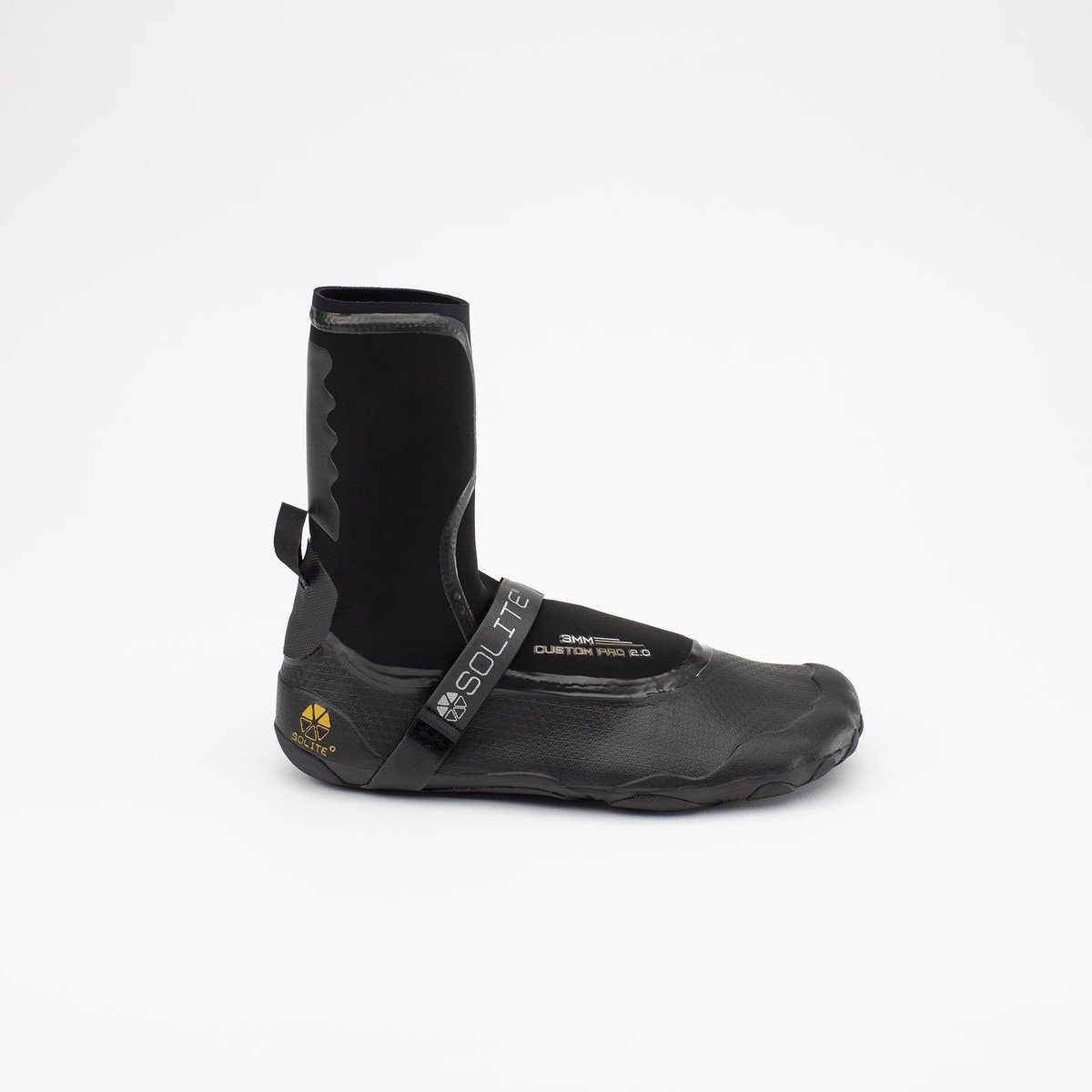 Booties 3mm SOLITE Custom Pro 2.0 (Black/Gum) Includes Heat Booster Socks