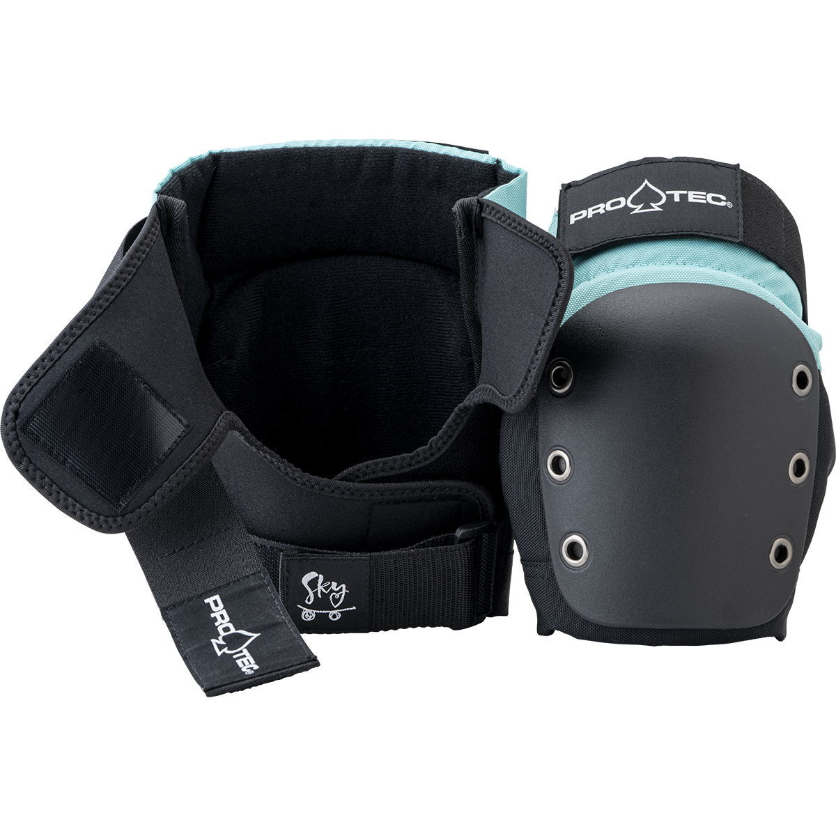 Protective Gear (Skate) - Pro-tec Jr. Street Gear 3-Pack - Open Back - Sky Brown