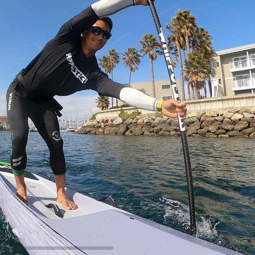 SUP paddles - Hippostick AL 8.0 EXP Carbon/Glass