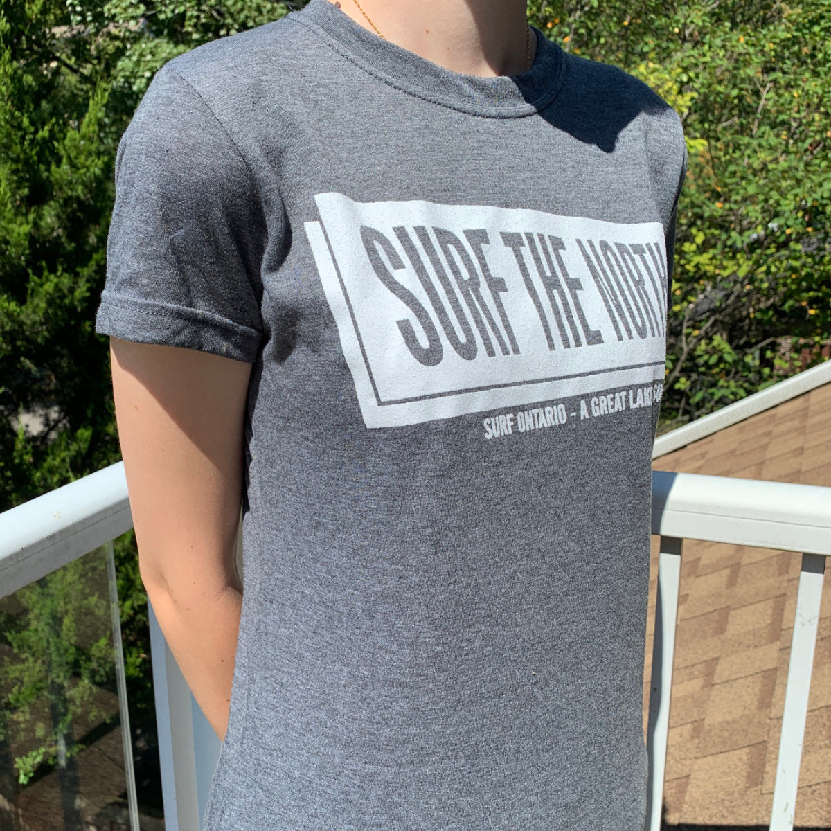 
                  
                    'SURF THE NORTH' T-Shirt - Women's
                  
                