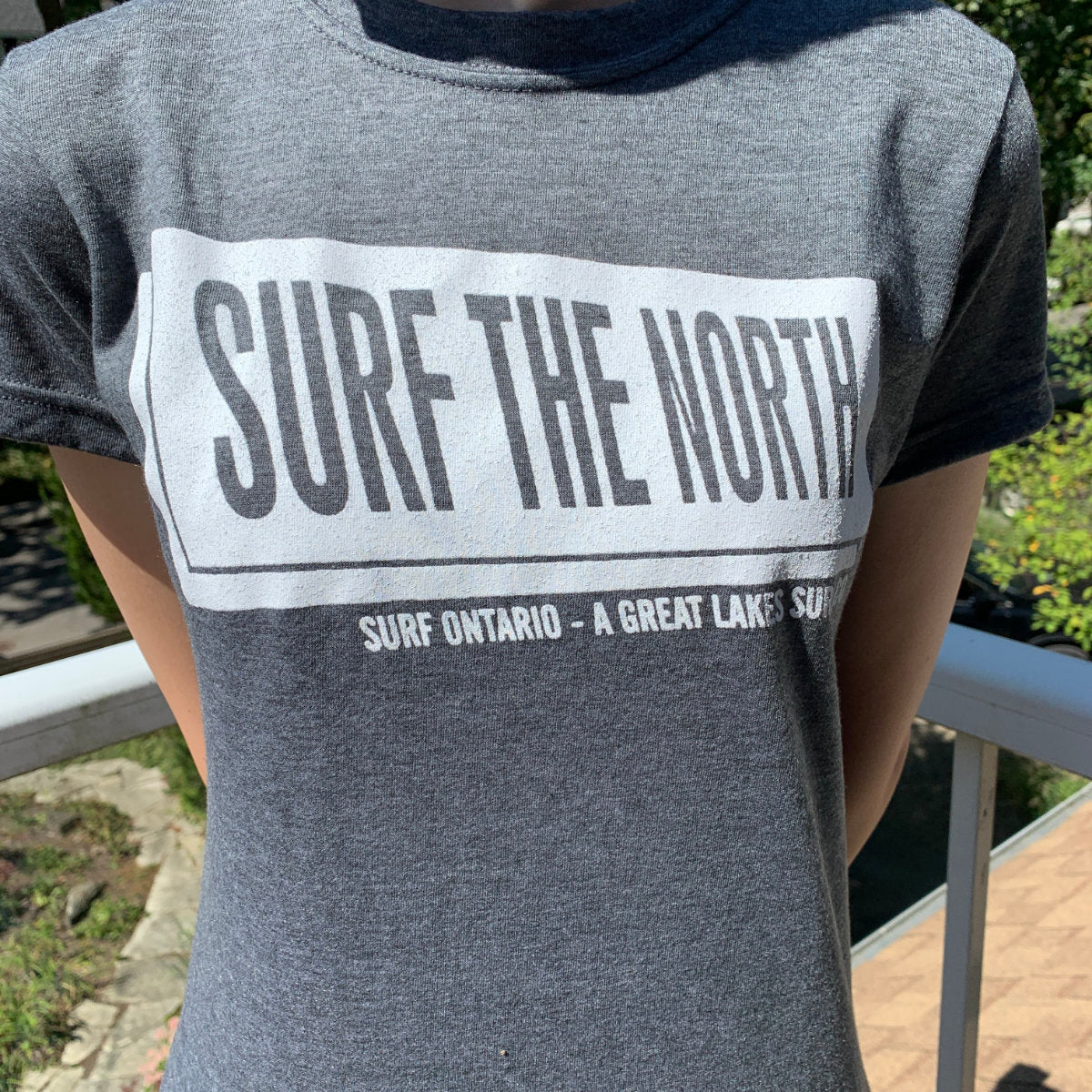 
                  
                    'SURF THE NORTH' T-Shirt - Women's
                  
                