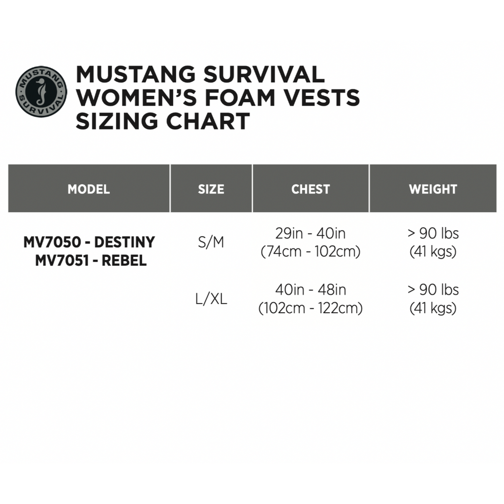 
                  
                    PFD - Mustang Womens Destiny Harmonized Foam Front Zip - Merlot
                  
                