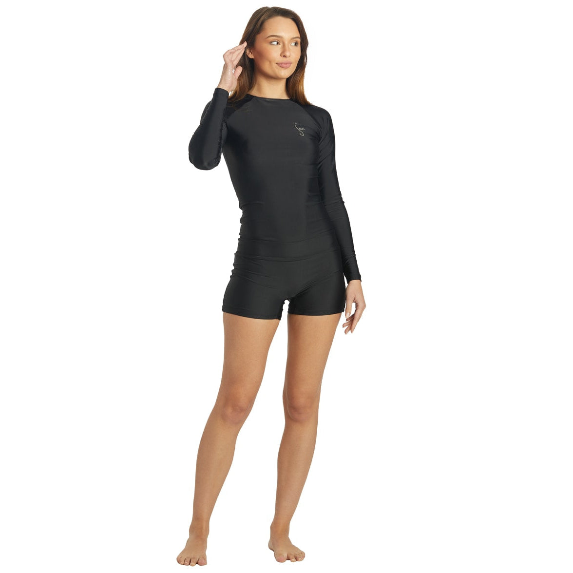 Seea - Swami's Playsuit - Black – Surf Ontario