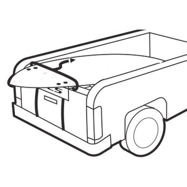 Tie Downs / Straps - FCS Cam Lock Tail Gate Pad