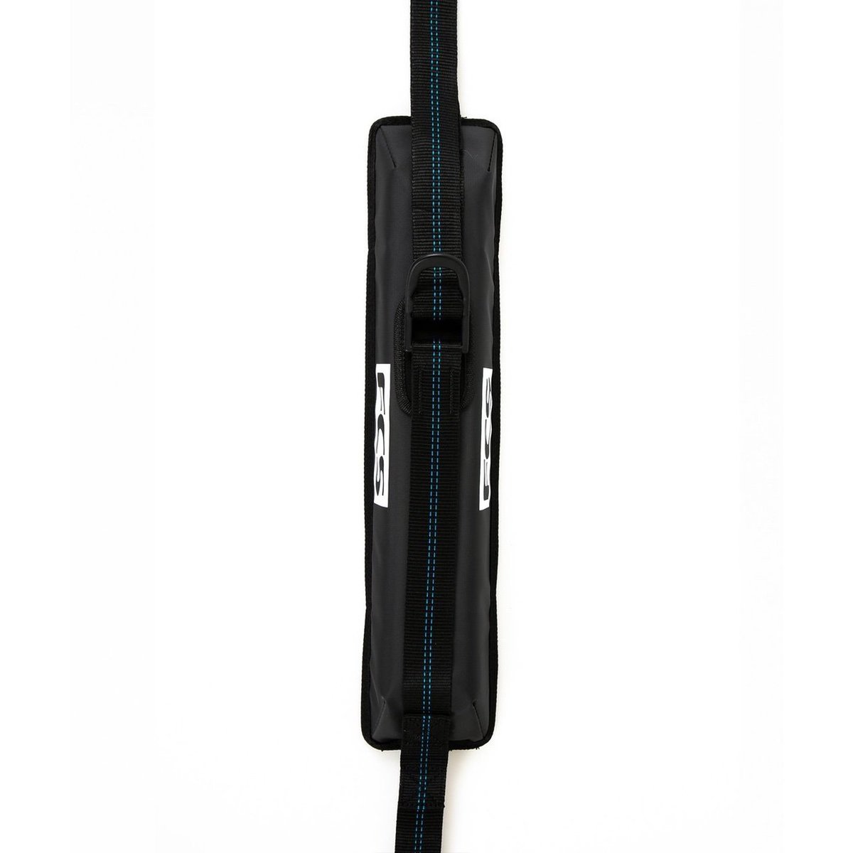 Tie Downs / Straps - FCS SUP Soft Racks w/ D-Ring - Black/Blue