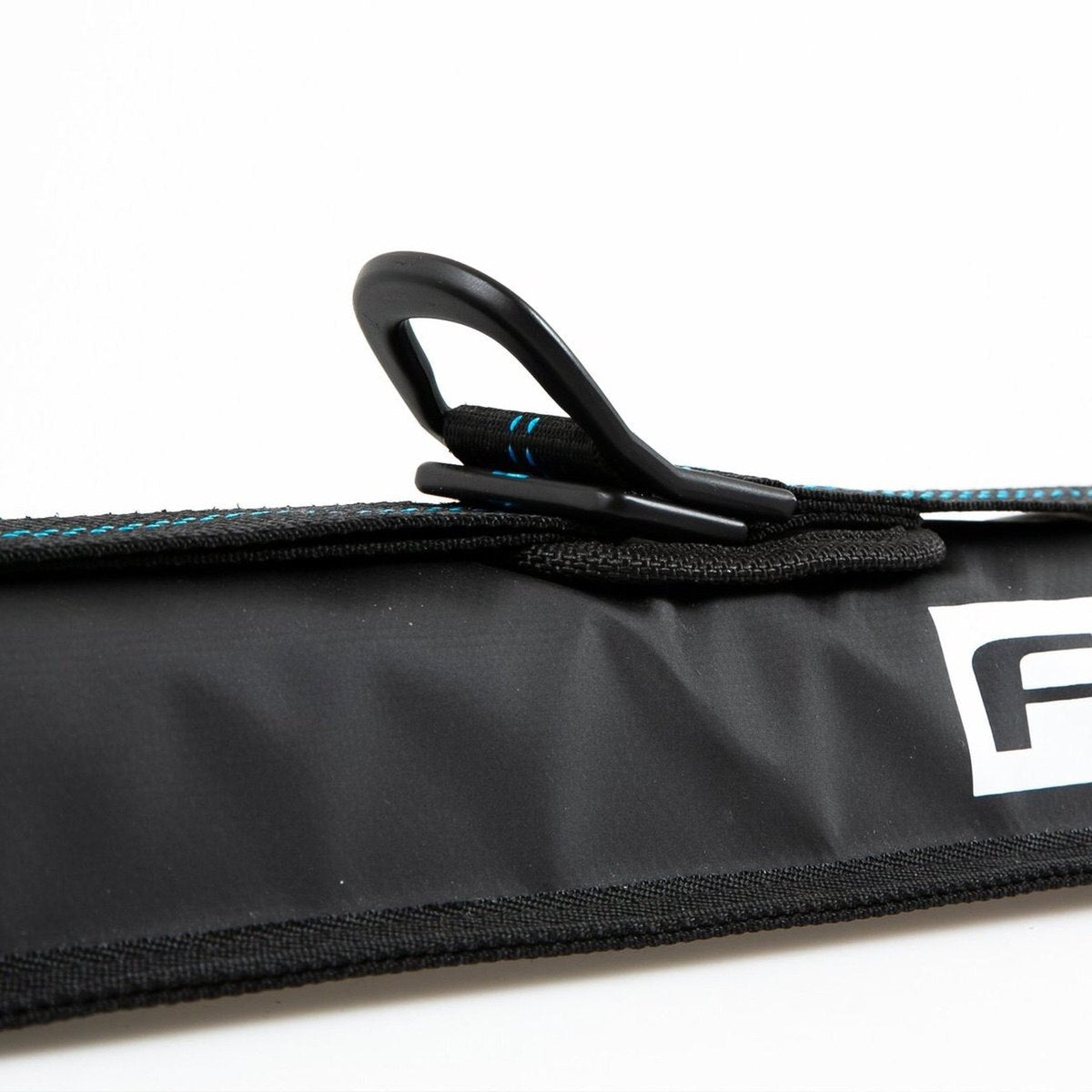 Tie Downs / Straps - FCS SUP Soft Racks w/ D-Ring - Black/Blue