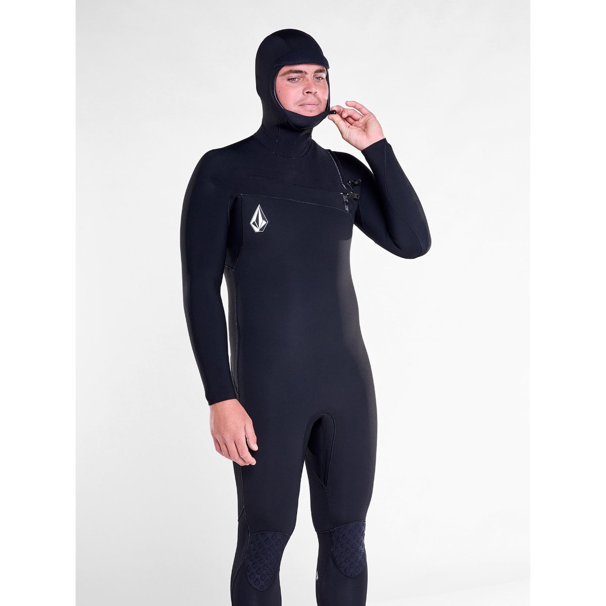 4/3mm Men's Volcom Hood Chest Zip Fullsuit