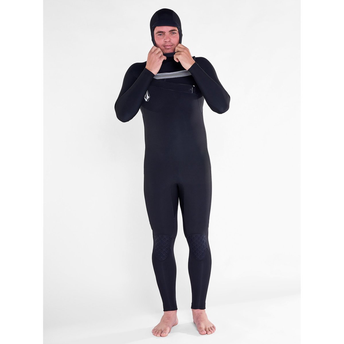 4/3mm Men's Volcom Hood Chest Zip Fullsuit